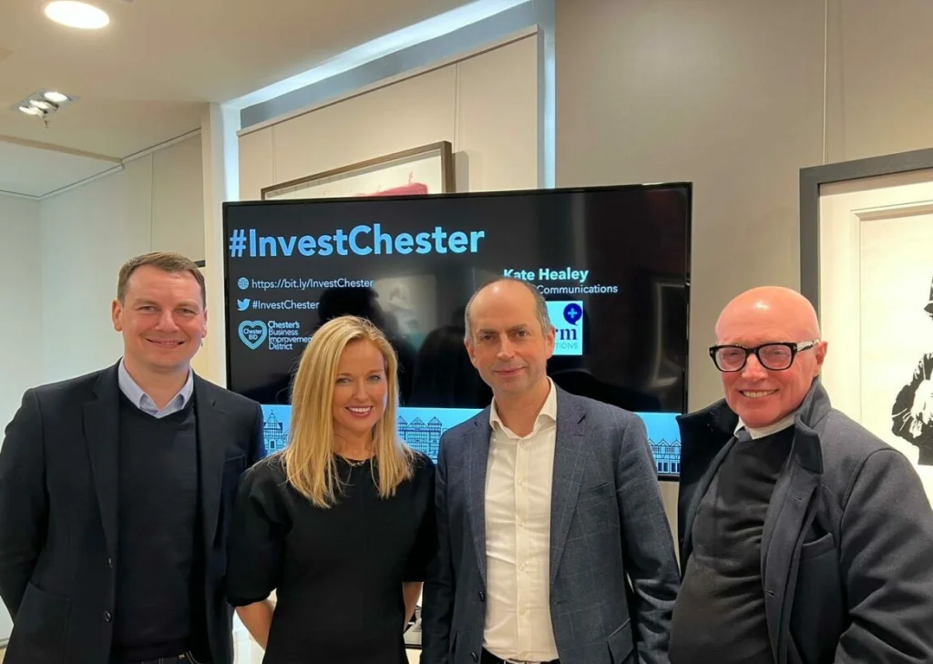 PR Guru Kate Healey Leads City #InvestChester Networking Event