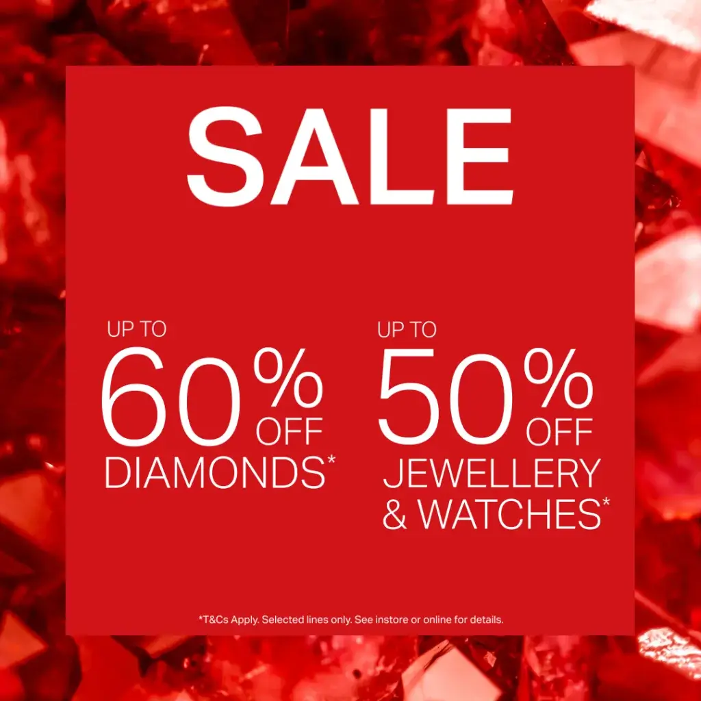 Ernest Jones Summer Sale 2025 Up to 50% off