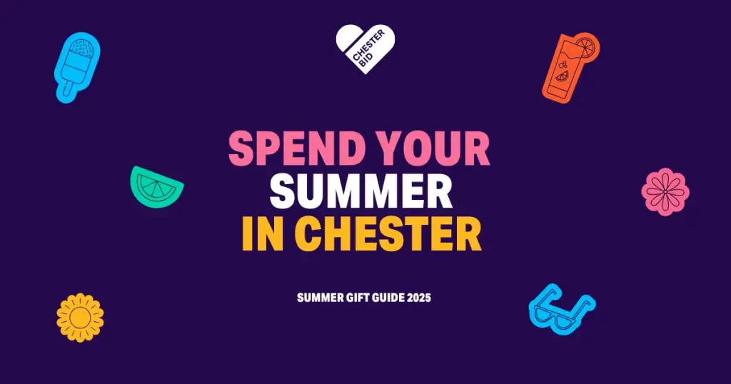 Chester BID Summer Guide 2025 Web Banner