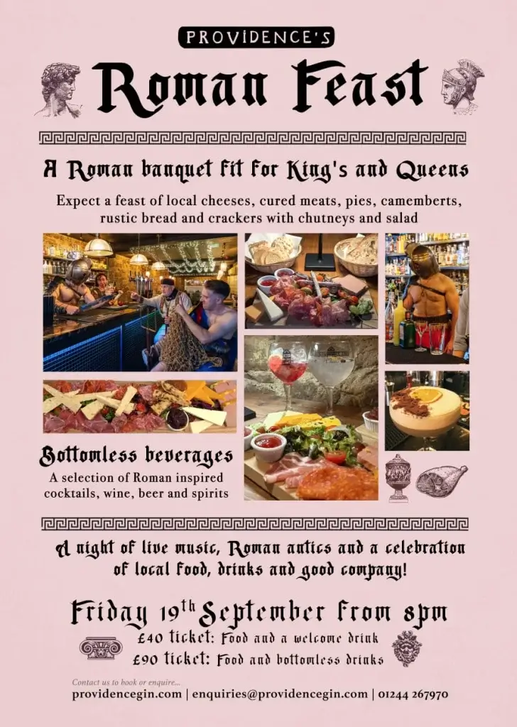 Providence Gin Roman Feast