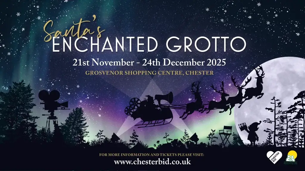 Santa's Enchanted Grotto in Chester City Centre