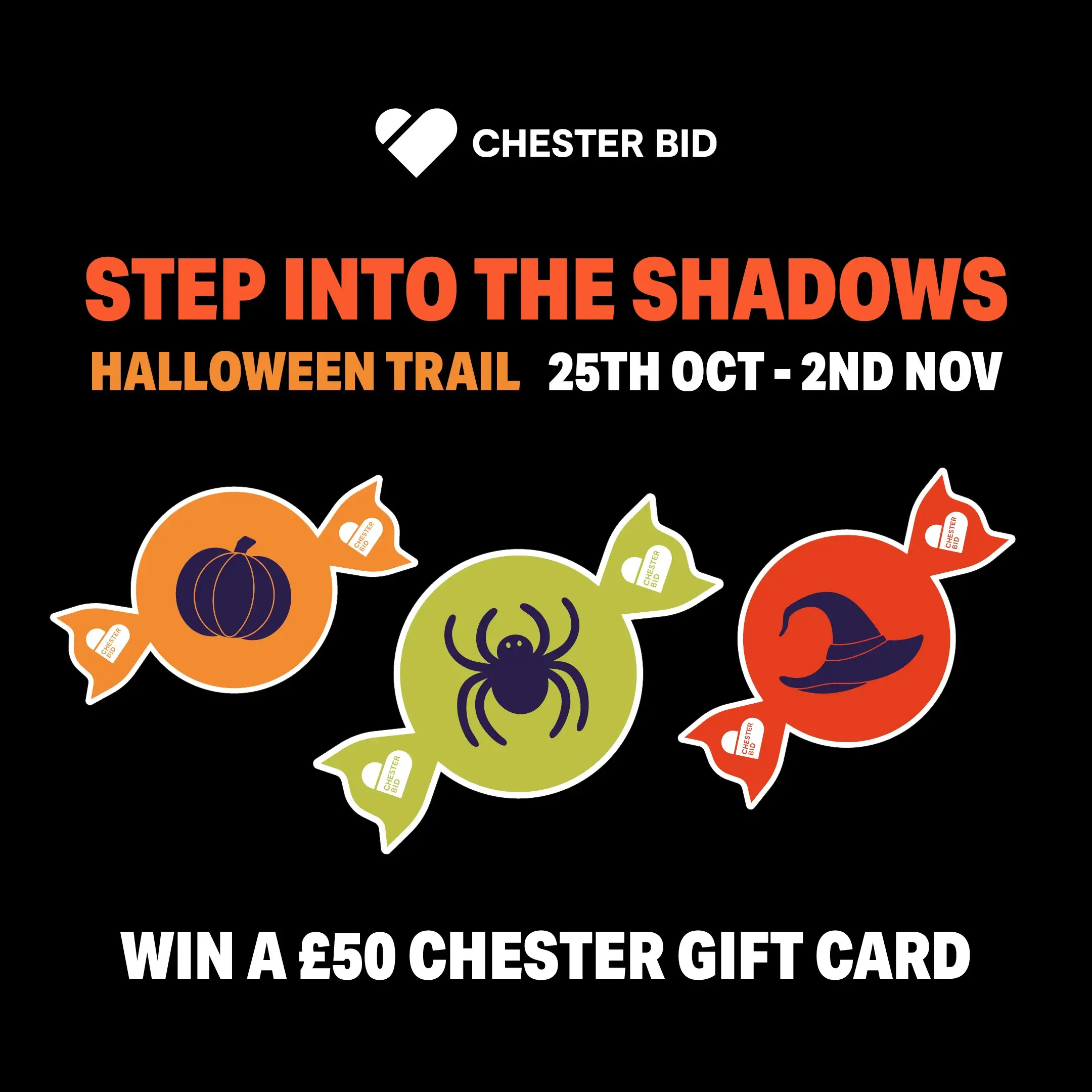 Chester BID Halloween Trail 2025