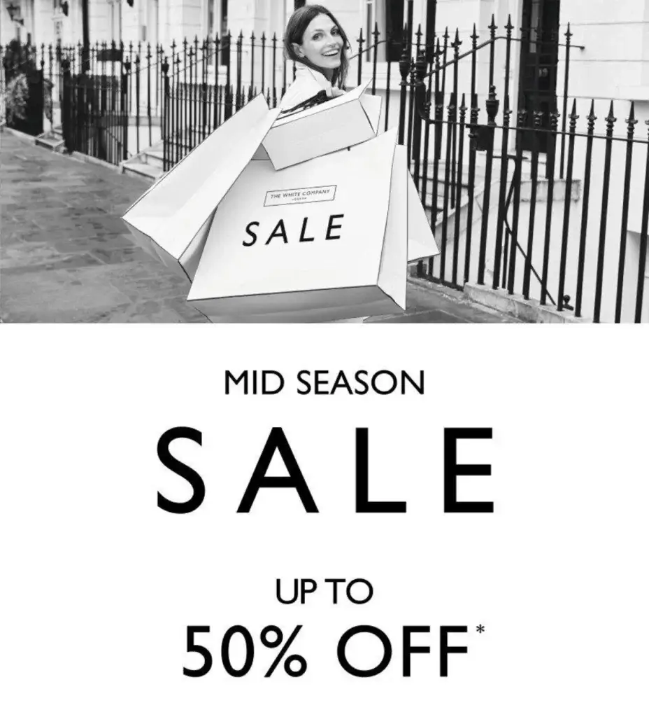 Mid Season Sale The White Company
