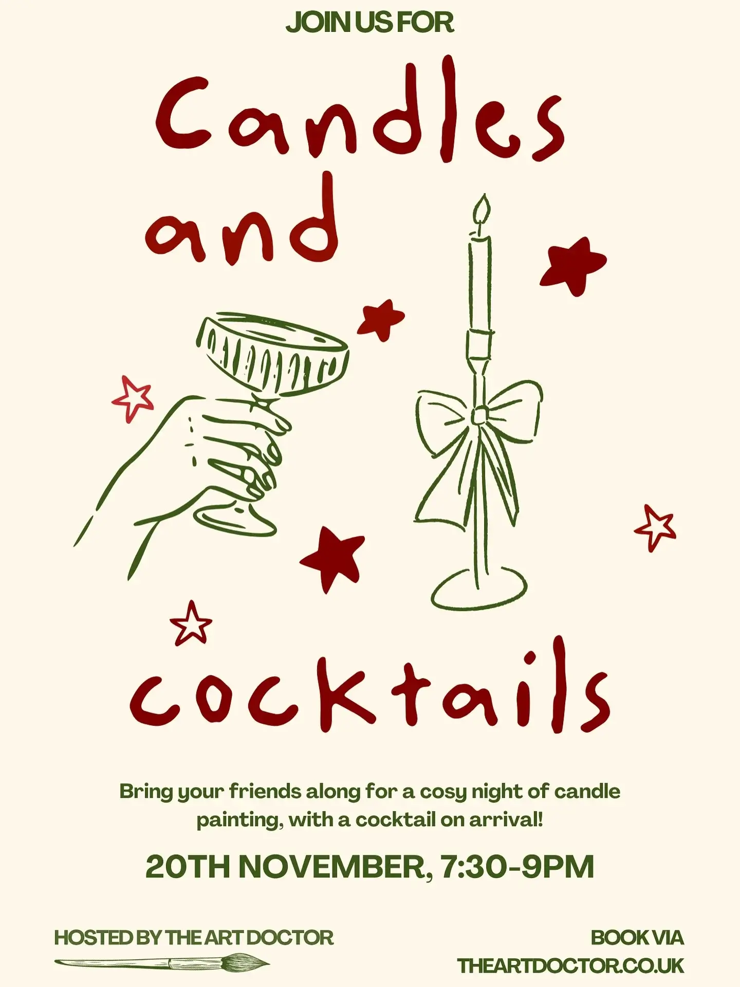 Candles and Cocktails Shrub Chester