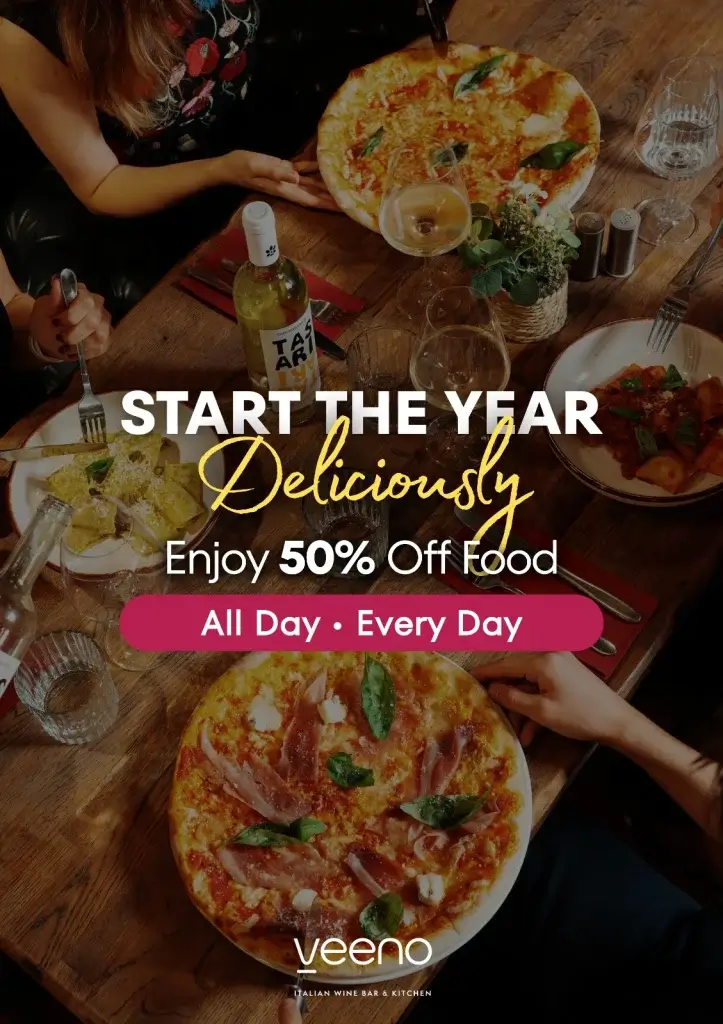 Veeno 50% off January Chester