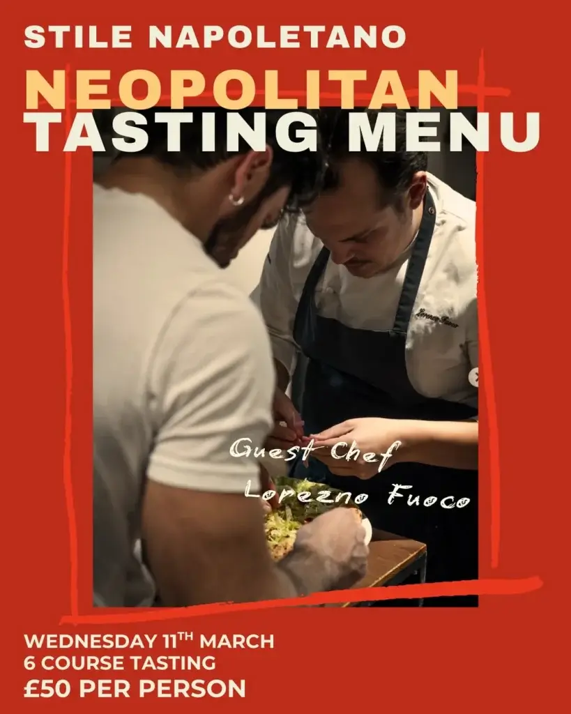 Stile Napoletano Neopolitan Tasting Night in Chester