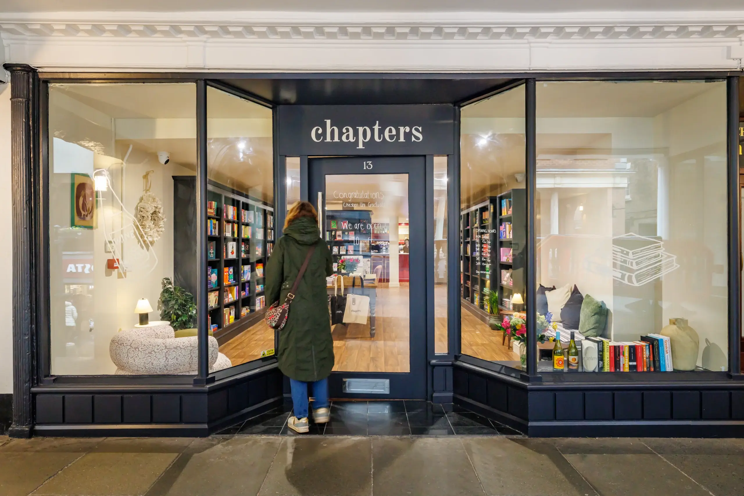 Chapters Book Bar in Chester City Centre - Chester BID