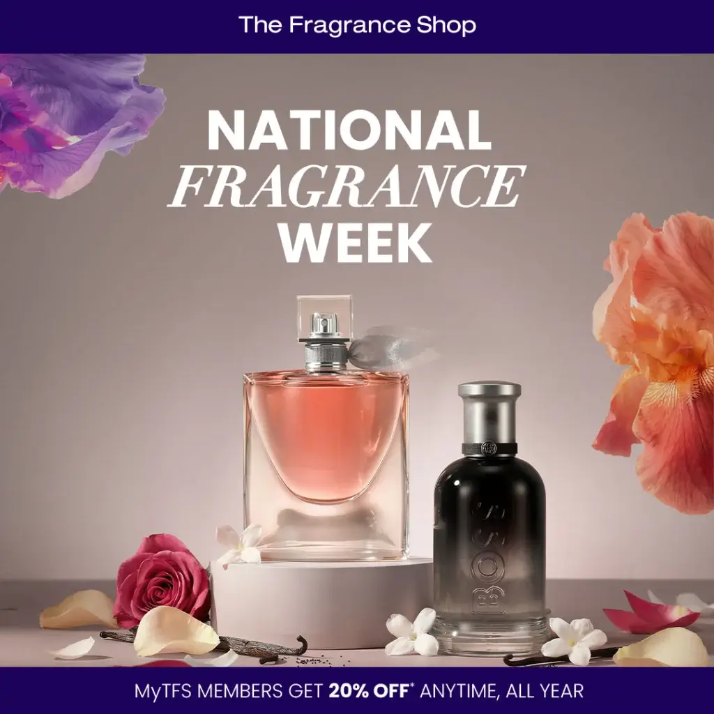 The Fragrance Shop National Fragrance Week 50% off