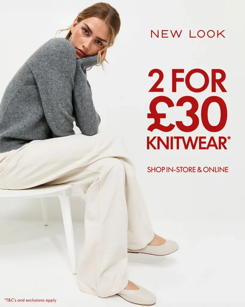 New look Chester 2 for £30 Knitwear