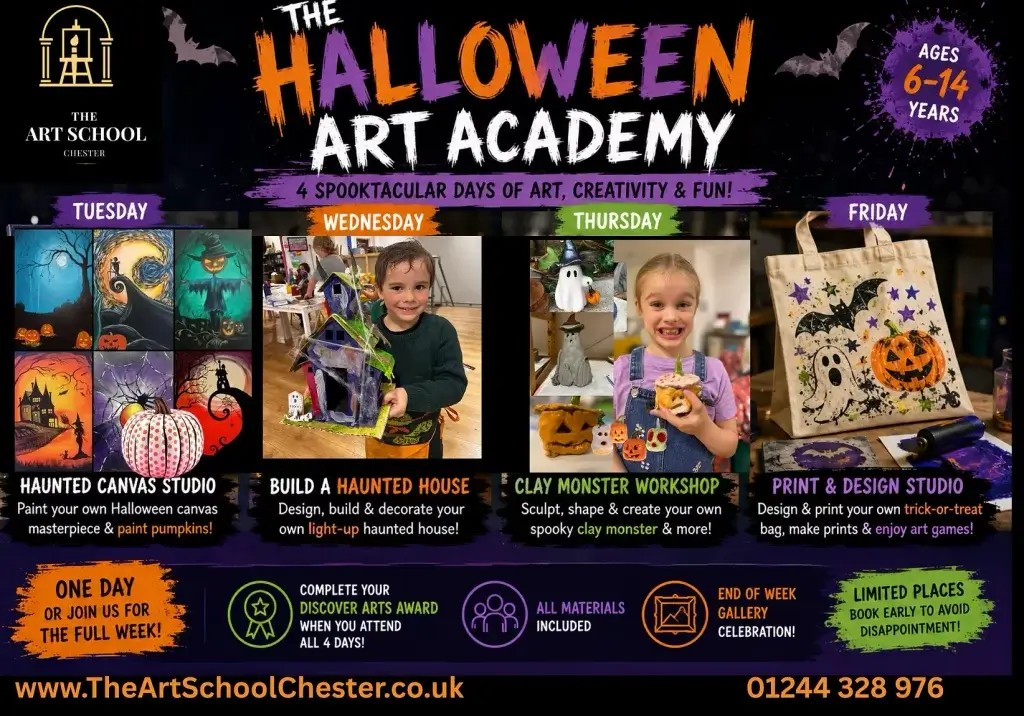 The Art School Chester Halloween Art Academy
